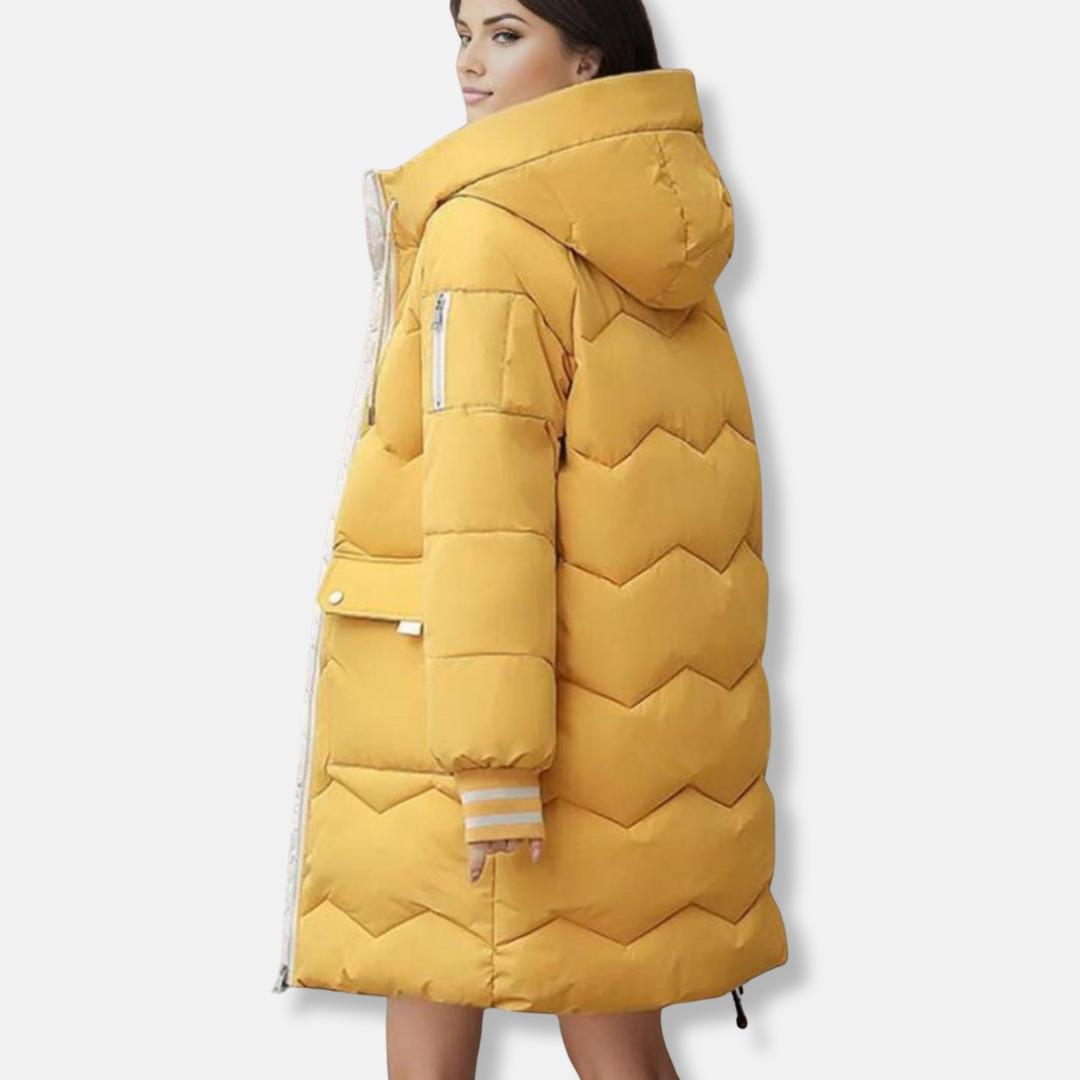 Gemütlicher Damen-Winterparka mit Kapuze