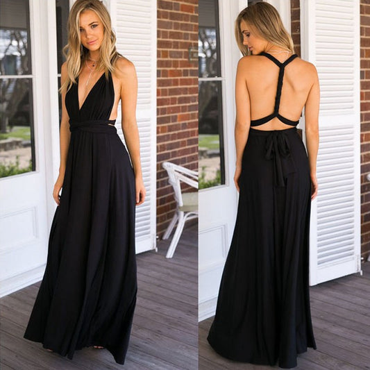 15-in-1 wandelbares Kleid mit mehreren Styling-Optionen