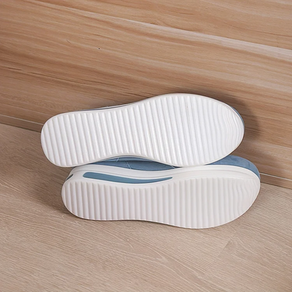Bequeme orthopädische Plateauschlupfschuhe für Damen
