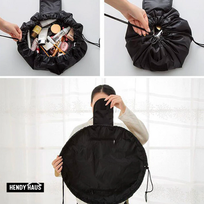 Weiche Canvas-Kosmetiktasche Organizer für Reisen und den täglichen Gebrauch