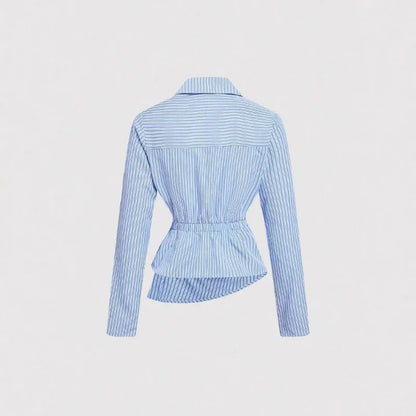 Gestreiftes Langarmshirt