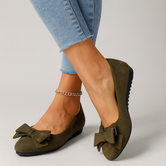 Damen Orthopädische Wildleder Komfortschuhe für Alltag & Arbeit