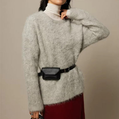 Alpaka-Mischpullover – Gemütlicher Alltagsstil