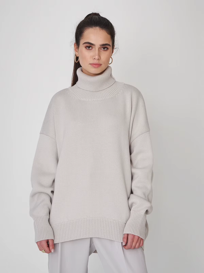 Albert® | Kuscheliger Oversize-Pullover mit Rollkragen