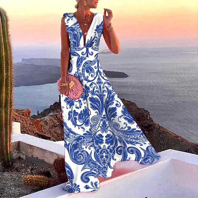 Léa Blanchet® | Urlaubs-Damenkleid