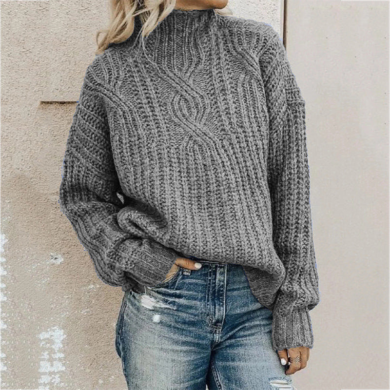 Olga® | Übergröße Turtle-neck pullover