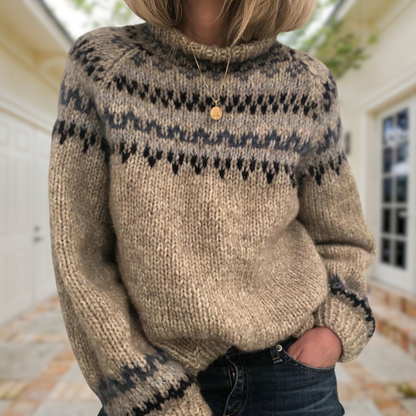 Rachel® | Klassisch gemusterter Pullover