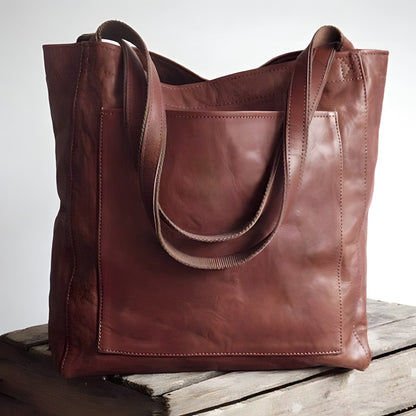 Léa® | Vintage Lederhandtasche