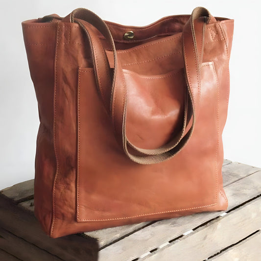 Léa® | Vintage Lederhandtasche