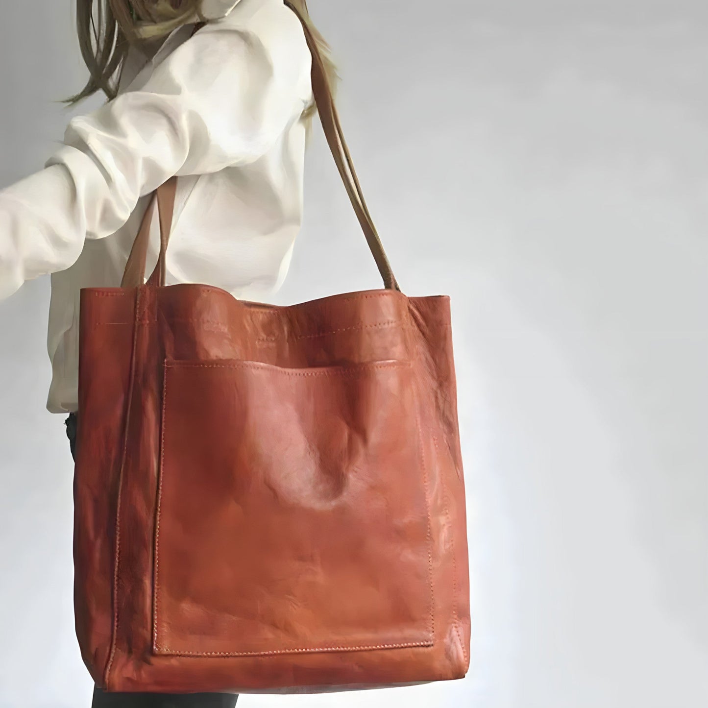 Léa® | Vintage Lederhandtasche